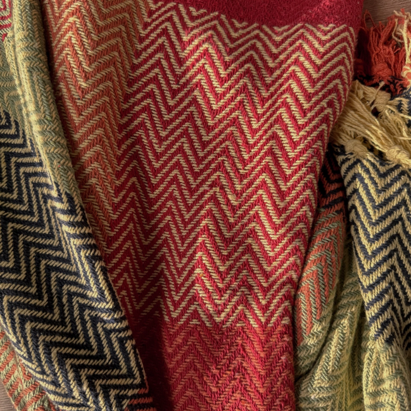 Coperta gigante colorata